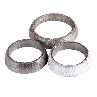 jinwo parts Exhaust joint seal rings made of special compressed knitted wire mesh coated with mica graphite