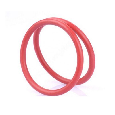 Red silicone material for high temperature sizes o ring