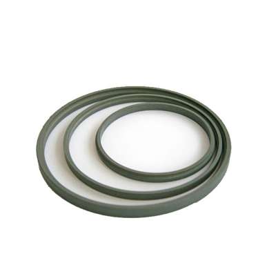 Piston ring for oil-free air compressor rubber pu ptfe seal