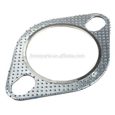 Stainless steel Exhaust hardware gasket 2.5 inch flange with 2 bolt for exhaust pipe connector